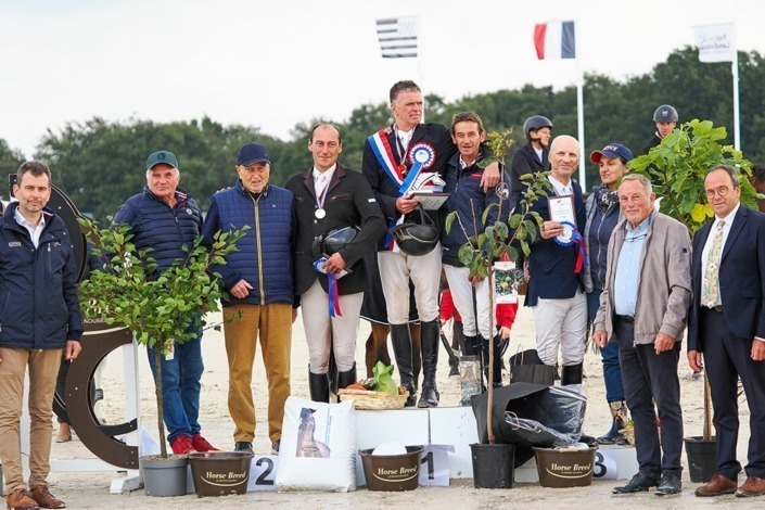 Podium Championnats de Bretagne 2024 Amateur élite bis